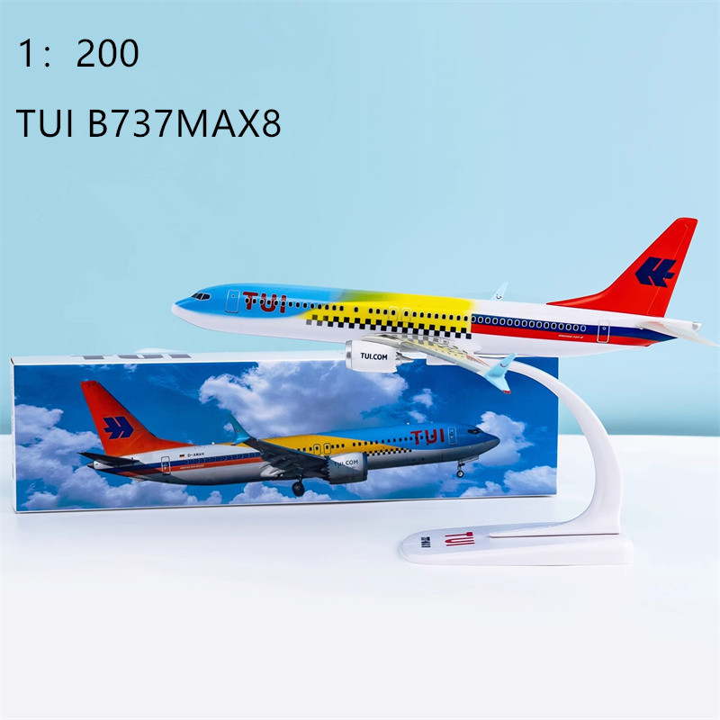 Model Airplane Plastic - Model 1:200 /Lufthansa /TUIB737 /ETHIOPIAN/QATAR/IBERIA/Emirates /RYANAIR