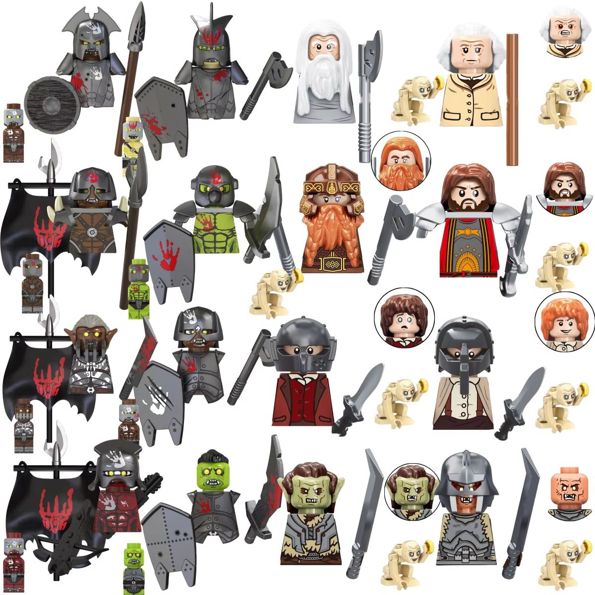 Building Block Mini - Mainan Figur Aksi Mini Blind Box