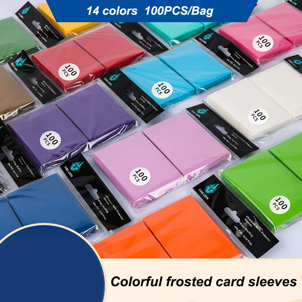 Card Penny Sleeve - 62x89mm 100 buah/SET lengan kartu perdagangan
