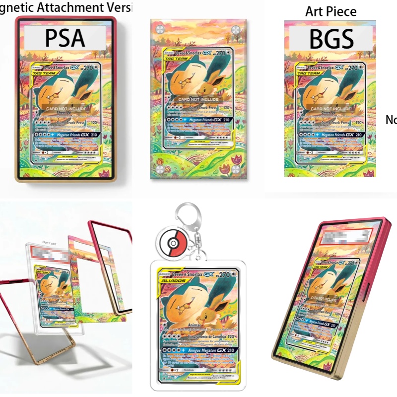 Display Case Acrylic - Pajangan Seni untuk Pokemon Sun &
