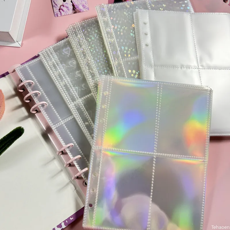 Trading Card Binder - 1-4 Grid Transparan Photocard Binder Inner