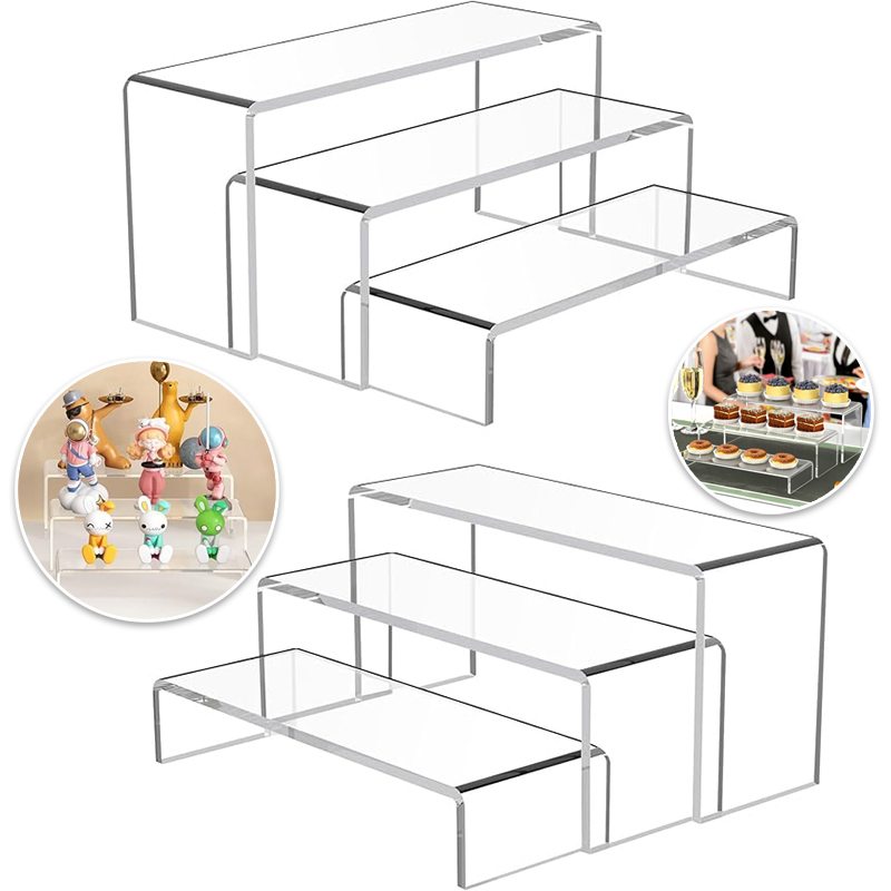 Display Risers Set - Penyangga Display Akrilik, 1 Set 3