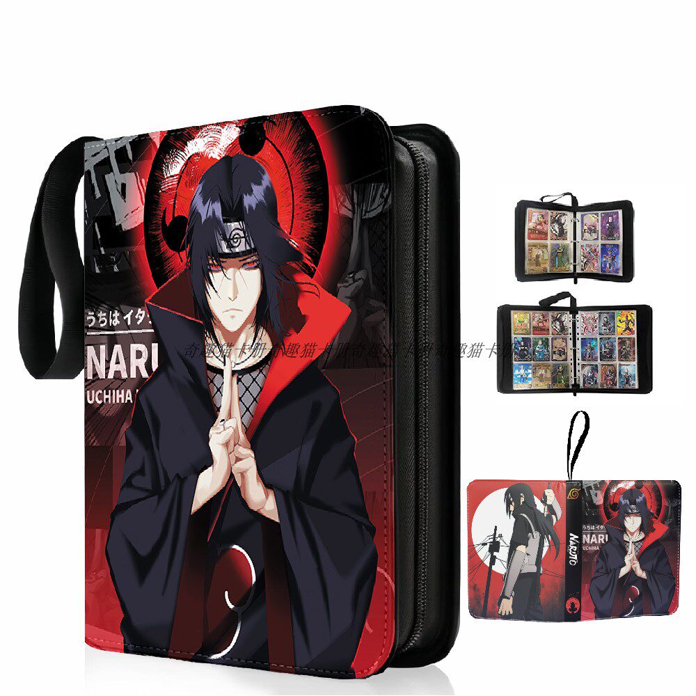 Trading Card Binder - Binder Kartu NARUTO 4/9 Kantong, Tempat