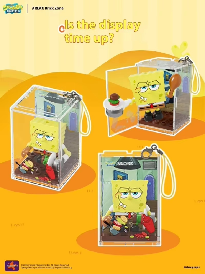 AREAX Genuine SpongeBob Bikini - Building Block Mini ulasan dan harga