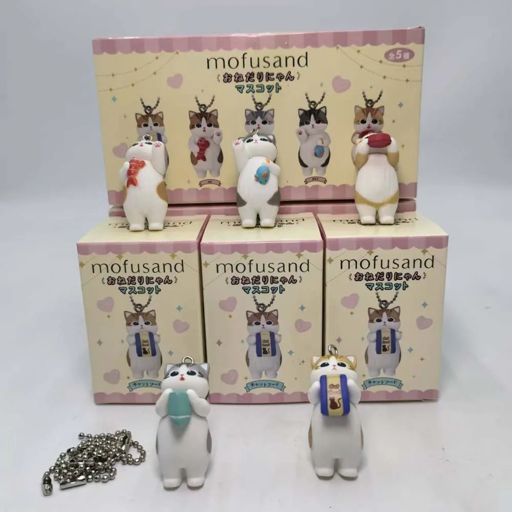 Gantungan Kunci Kucing Mofusan - Action Figure Stand ulasan dan harga