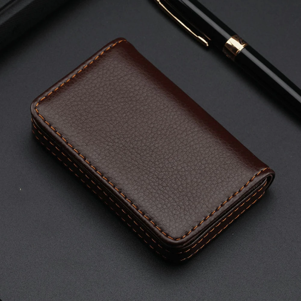 Dompet Kartu Kredit Kulit PU J - Card Top Loader ulasan dan harga