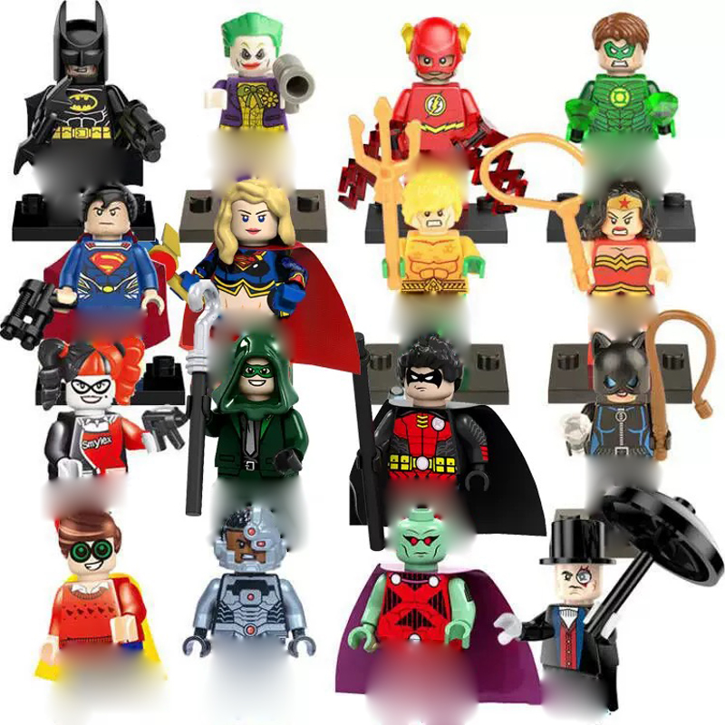 Balok bangunan karakter kartun - Building Block Mini ulasan dan harga
