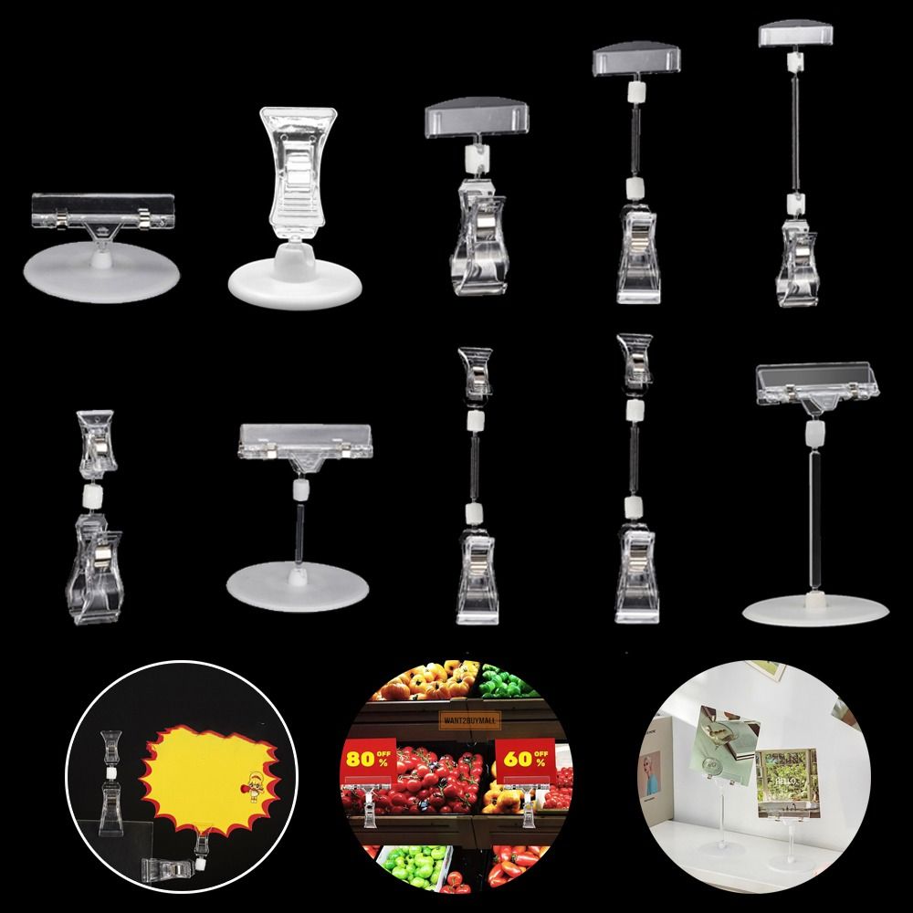 Klip foto transparan pemegang  - Pop Display Shelf ulasan dan harga