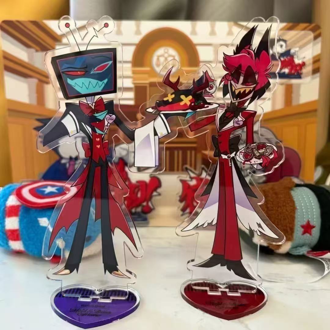 2pcs Aksesoris Anime Hazbin, F - Figma Stand Set ulasan dan harga