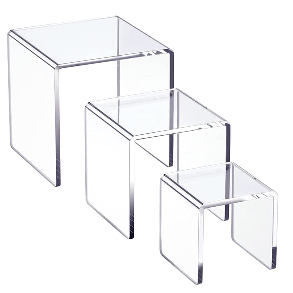 5Mm U Bentuk Akrilik Tampilan  - Pop Display Shelf ulasan dan harga