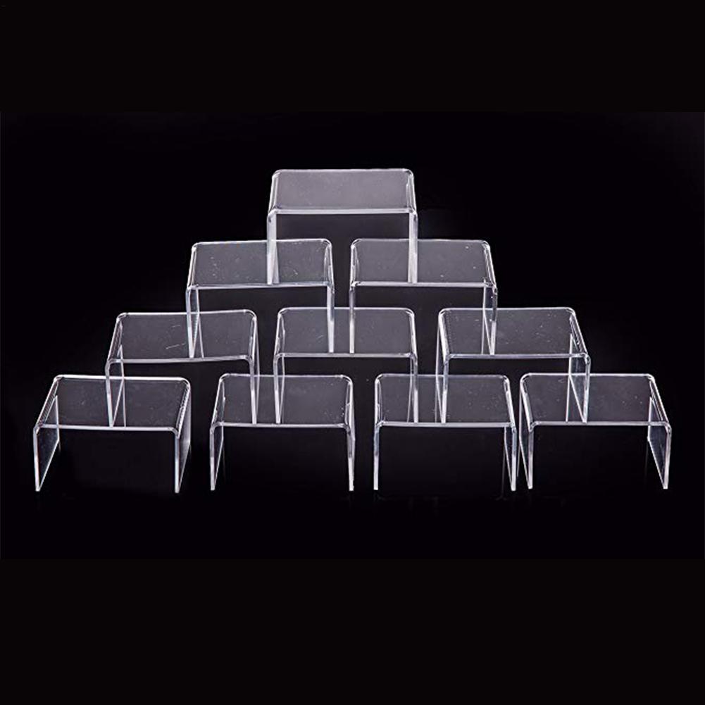 Rak Penyimpanan Bertumpuk Tran - Display Risers Set ulasan dan harga