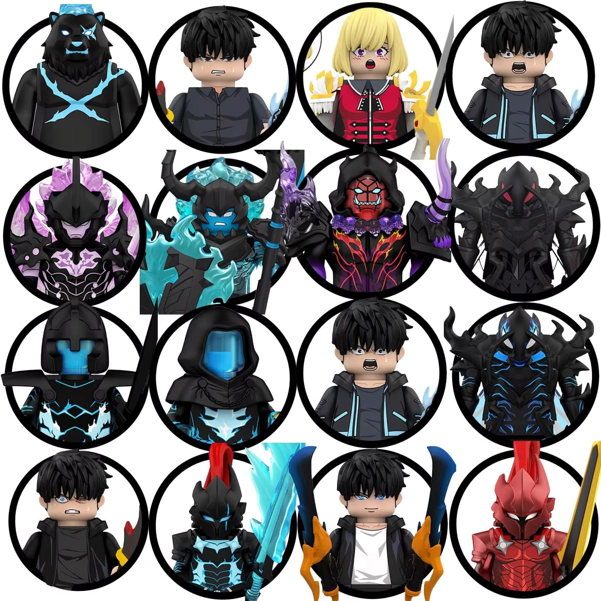 Blind Box WM6220 Anime Sung Ji - Building Block Mini ulasan dan harga