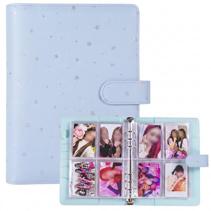 A5 6‑Ring Loose‑Leaf Photocard - Trading Card Binder ulasan dan harga