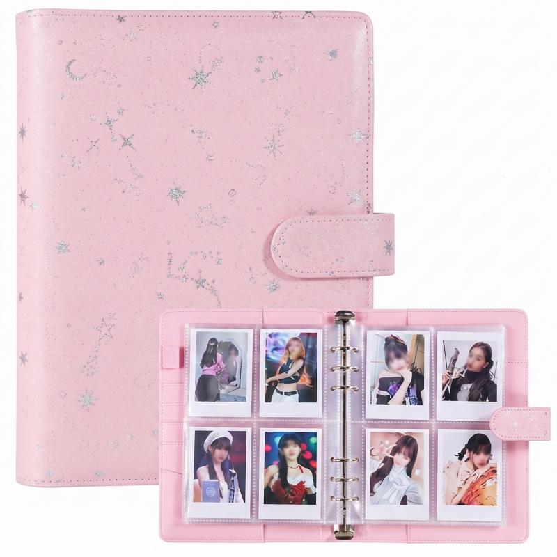 A5 6‑Ring Loose‑Leaf Photocard - Trading Card Binder ulasan dan harga