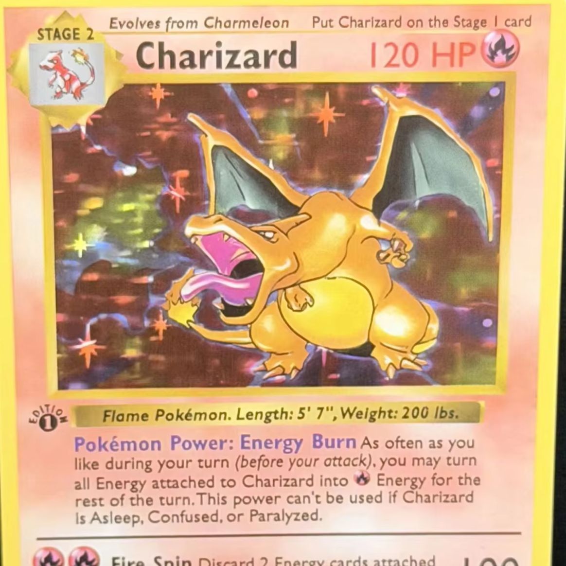 1999 POKEMON GAMECHARIZRD 1ST  - Graded Card Display ulasan dan harga