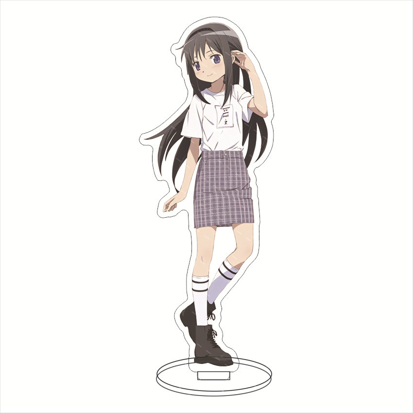 Figur Anime 16CM Puella Magi M - Figma Stand Set ulasan dan harga