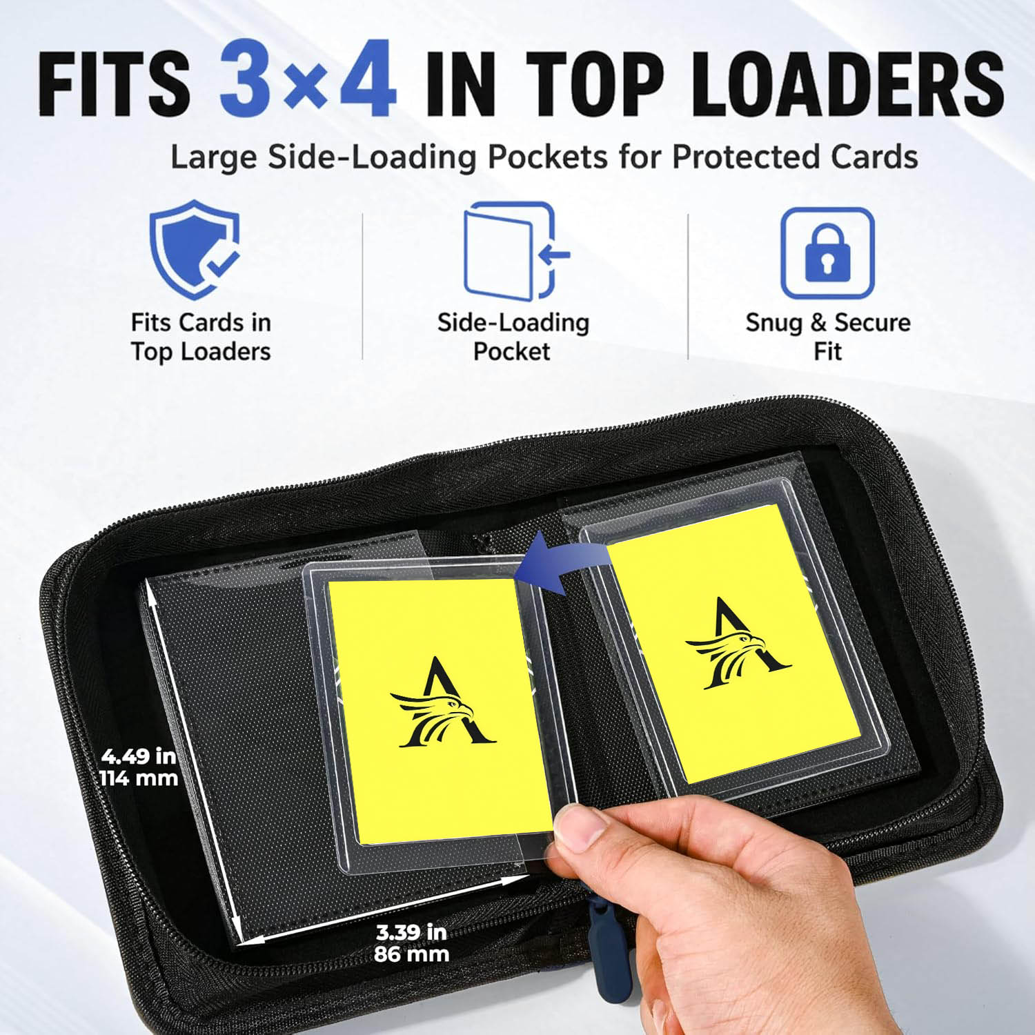 Binder Top Loader, 1 Kantong u - Trading Card Binder ulasan dan harga