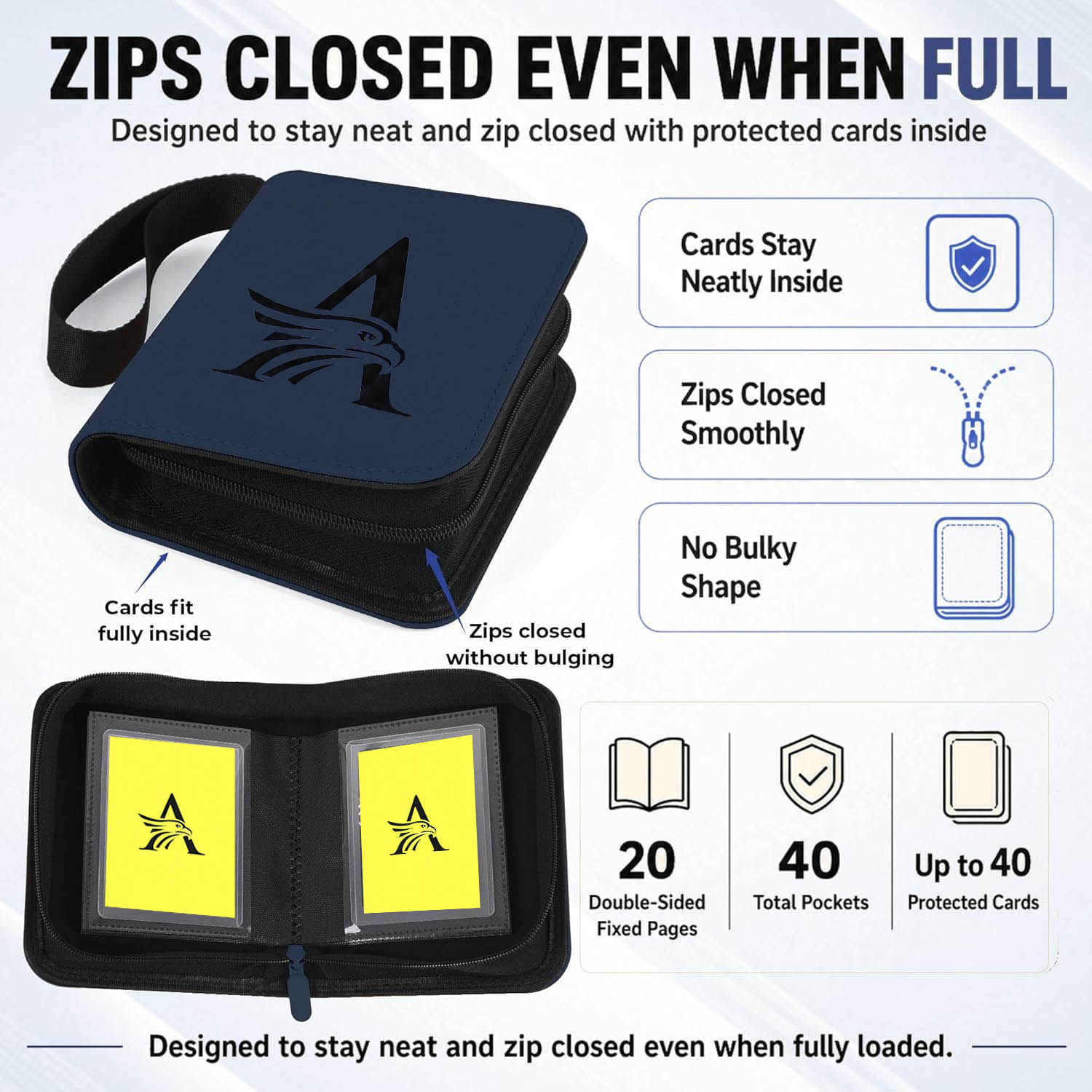 Binder Top Loader, 1 Kantong u - Trading Card Binder ulasan dan harga