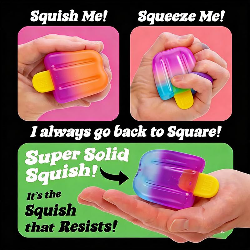 Kubus Es Krim Squishy Sensoris - Fidget Cube Original ulasan dan harga