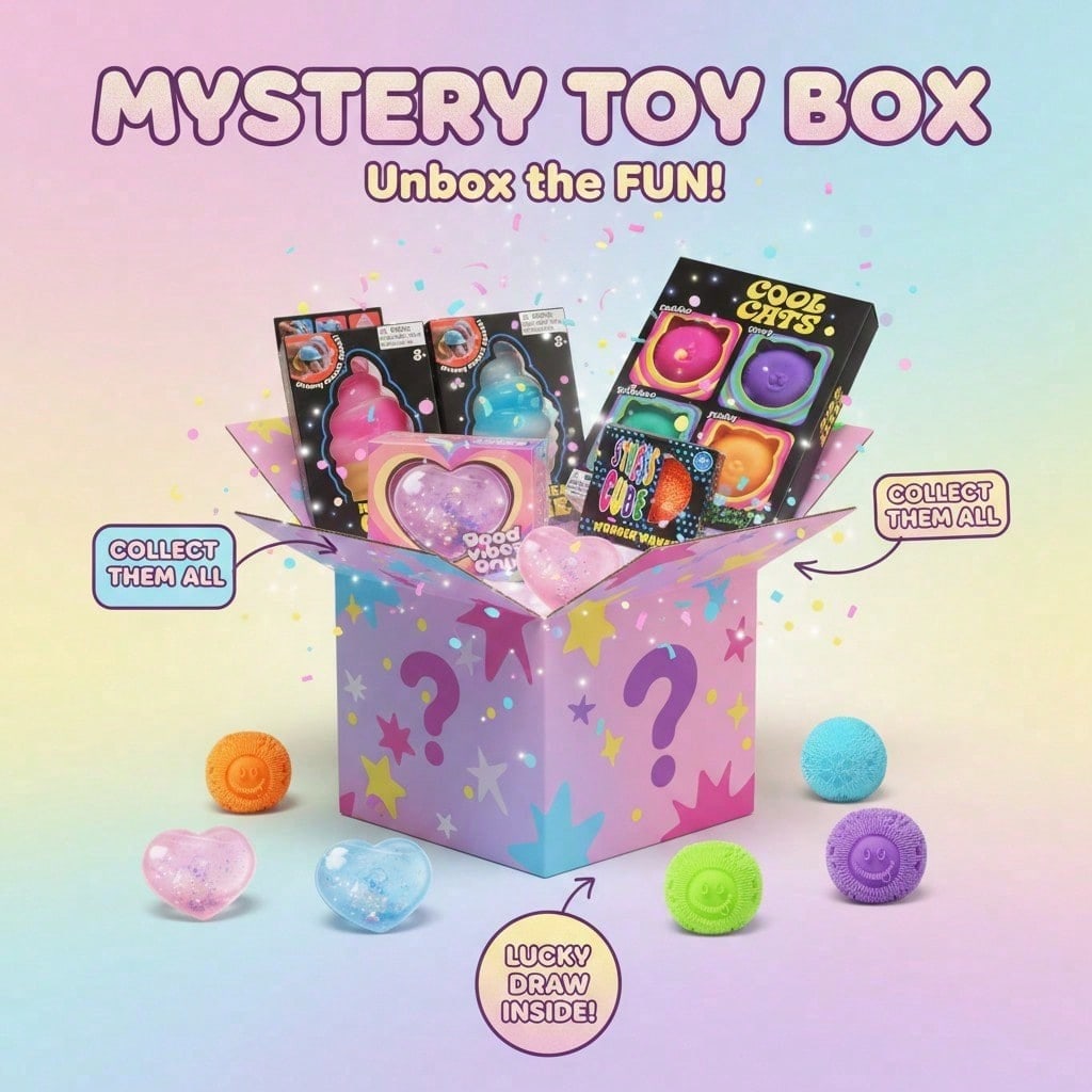 100+ Buah Figur Squishy Aneka  - Mystery Box Blind Bag ulasan dan harga