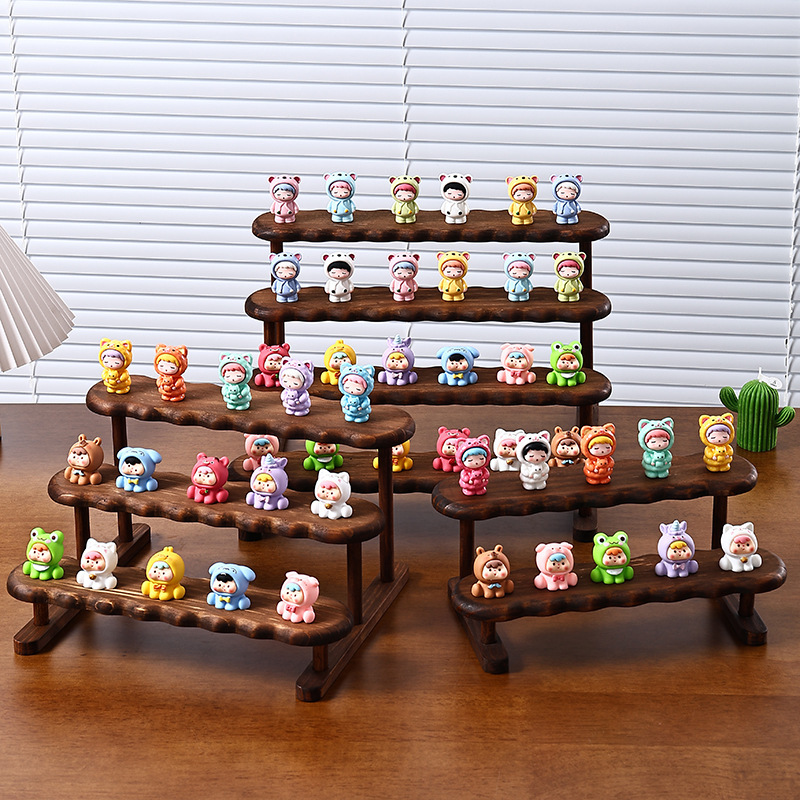 2/3/4/5 Lapisan Rak Display Ka - Display Risers Set ulasan dan harga