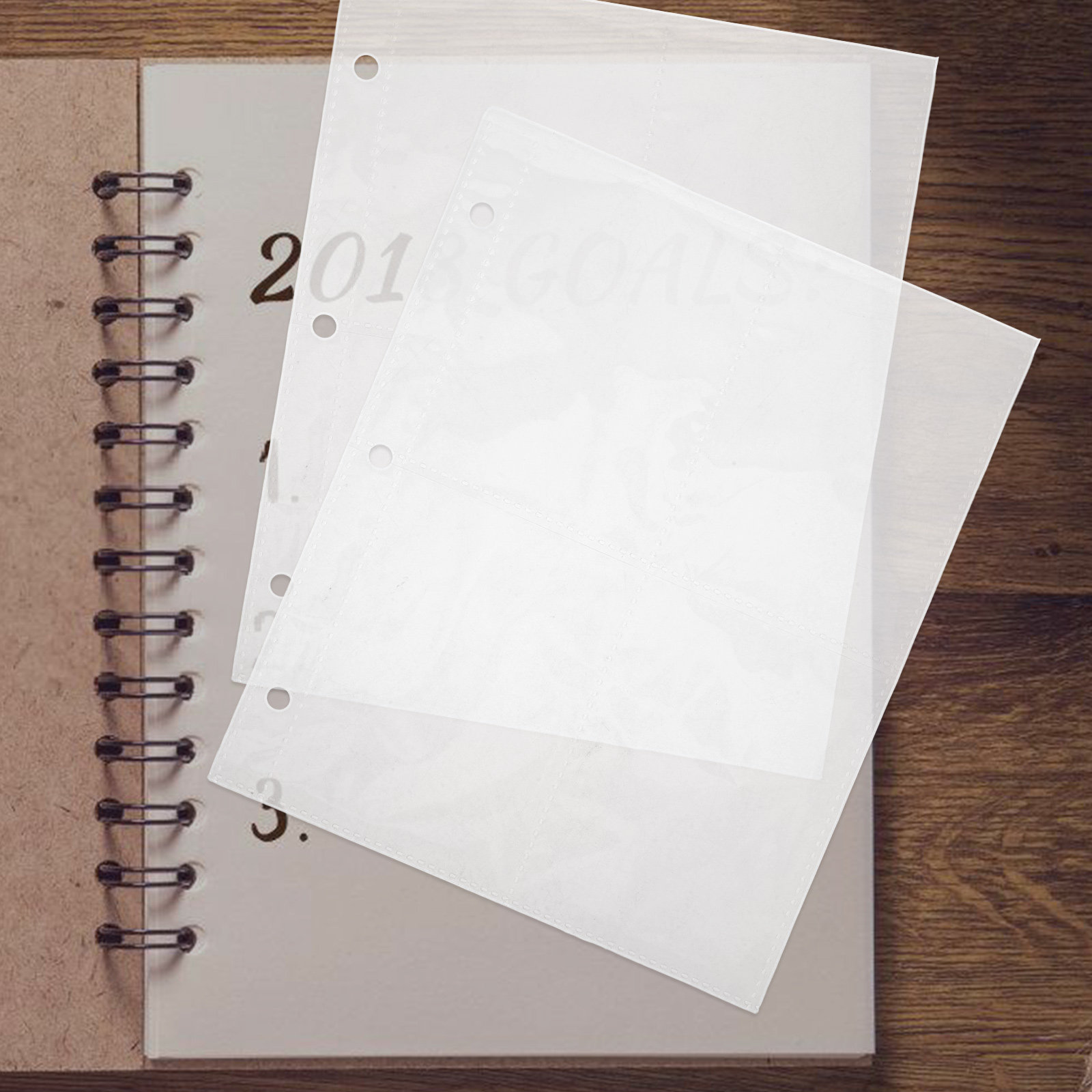 10 Buah Halaman Isi Ulang Bind - Trading Card Binder ulasan dan harga