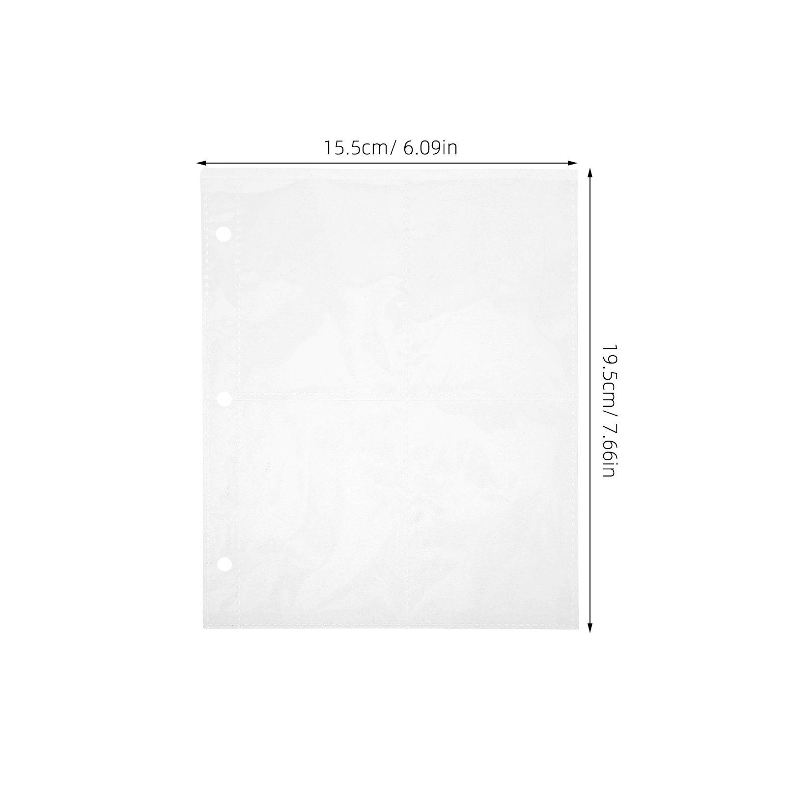 10 Buah Halaman Isi Ulang Bind - Trading Card Binder ulasan dan harga