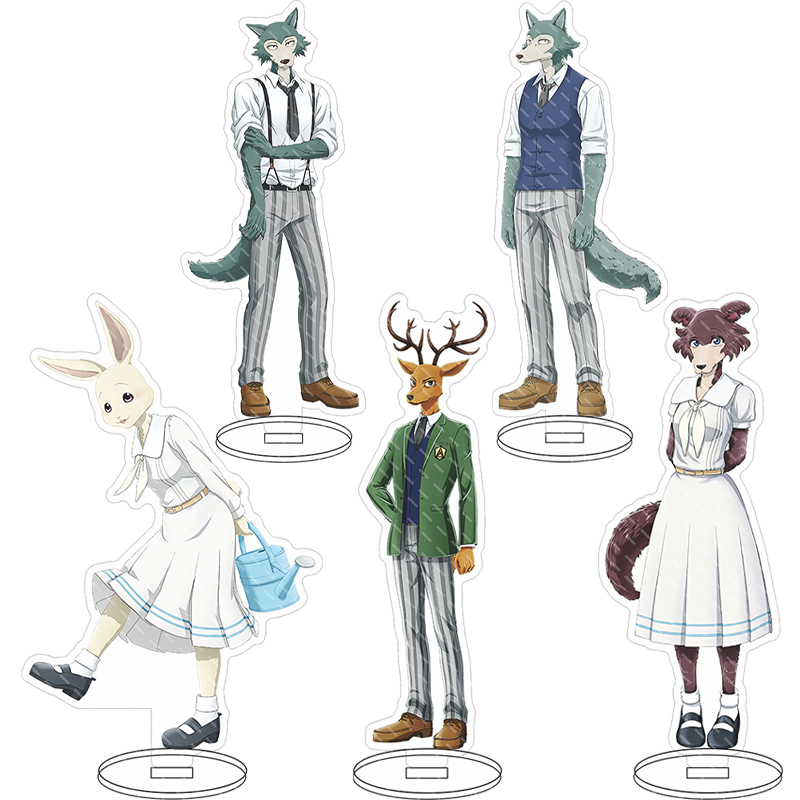 Figur Anime BEASTARS 16CM ‌ ‌  - Figma Stand Set ulasan dan harga