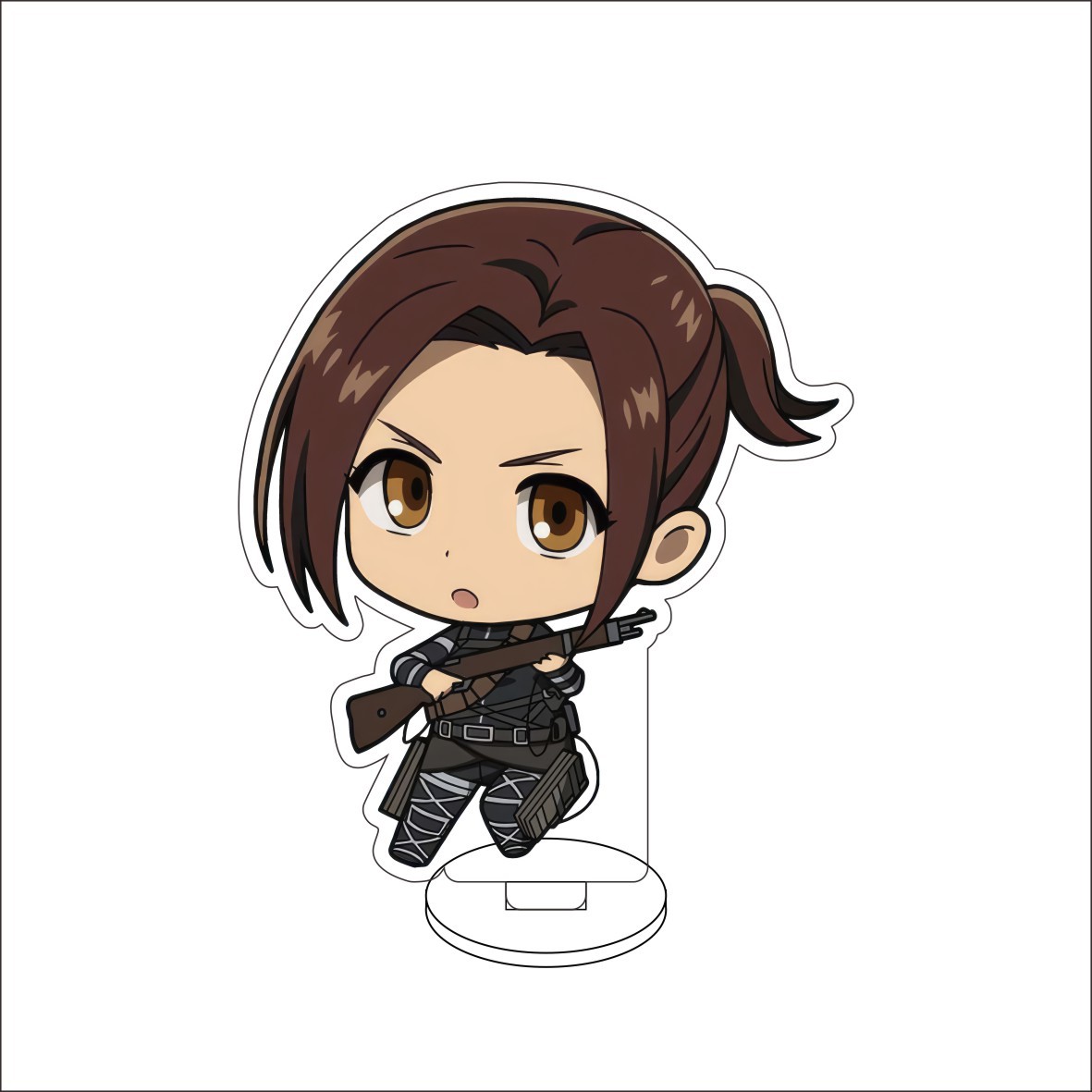 10CM Anime Attack on Titan Ere - Figma Stand Set ulasan dan harga