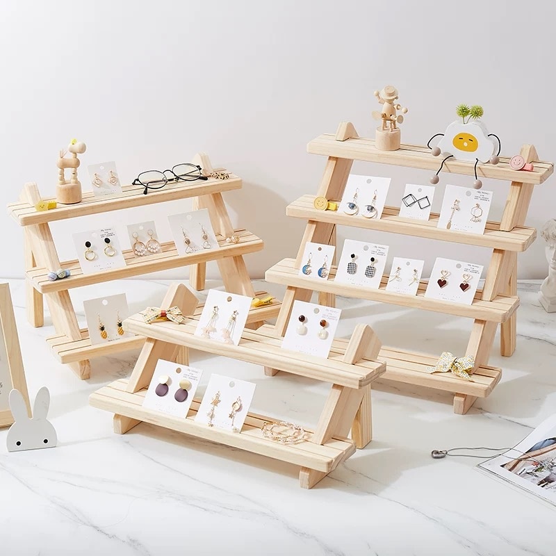 Tempat Kancing Telinga Riser R - Display Risers Set ulasan dan harga